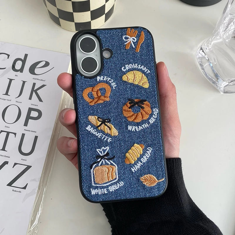 ToastyCraft Denim - iPhone Case